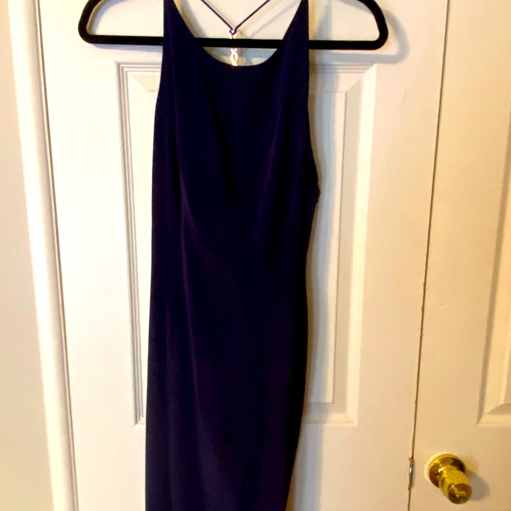 Navy Nightline Cocktail Dress. Sz. 10